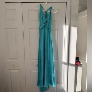 Vintage ankle length cache dress gown